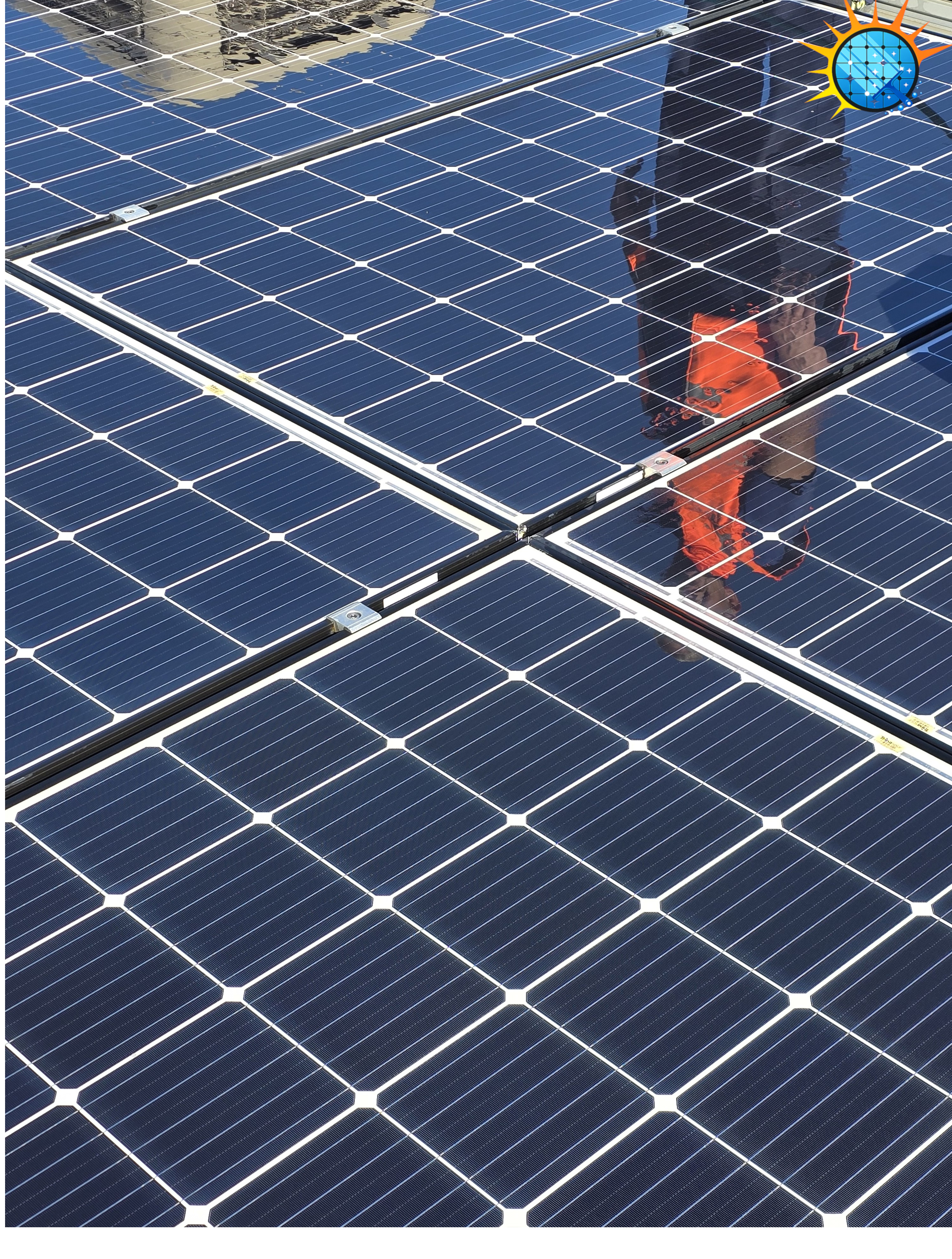 Solar panel cleaning by Here Comes The Sun Solar — photo 2