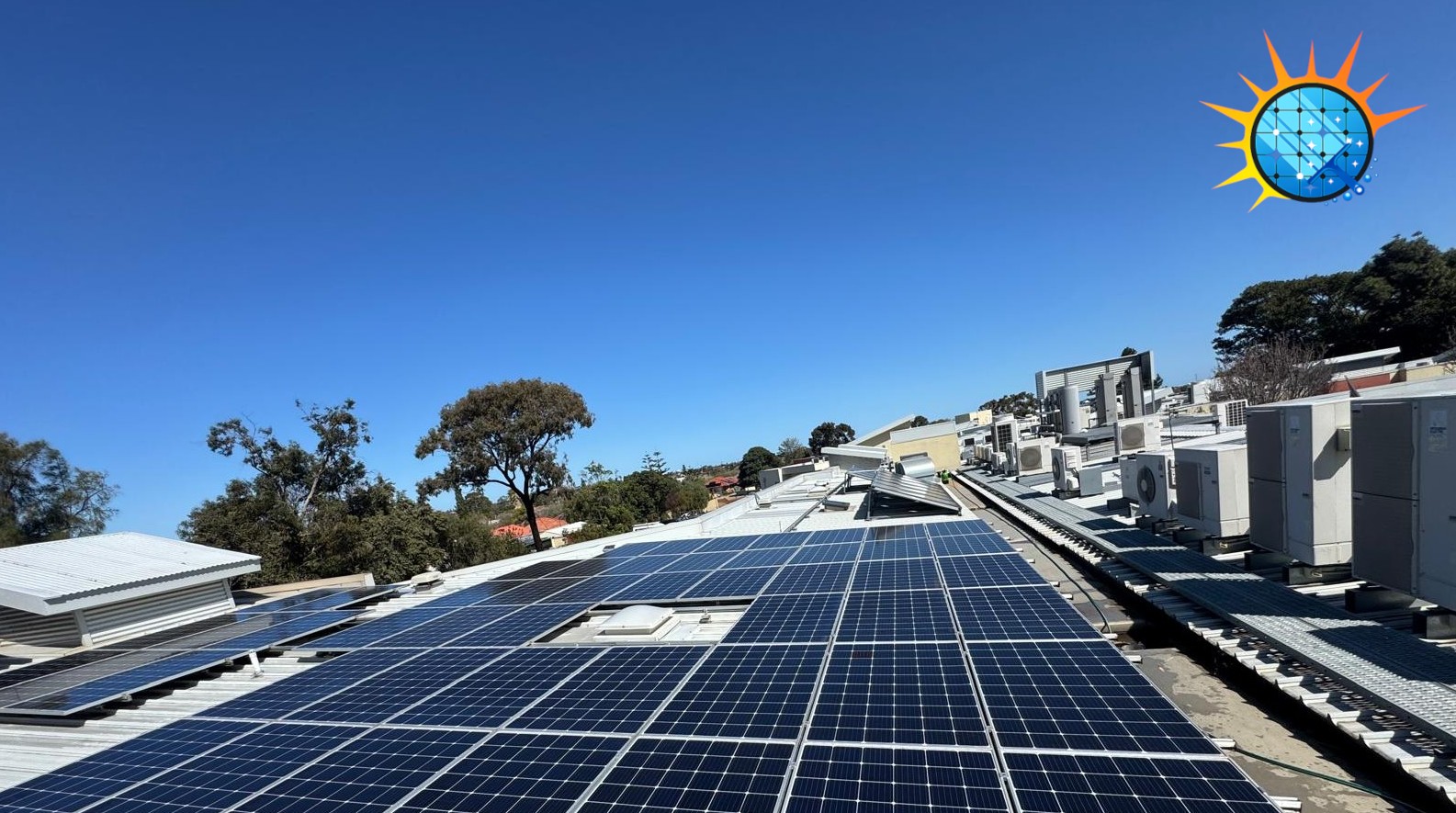 Solar panel cleaning by Here Comes The Sun Solar — photo 5