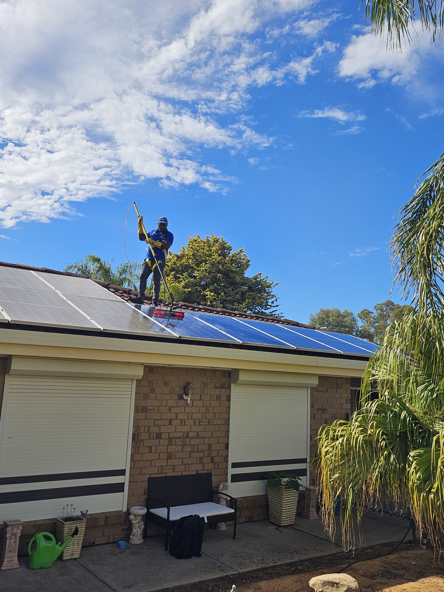 Solar panel cleaning by Here Comes The Sun Solar — photo 1