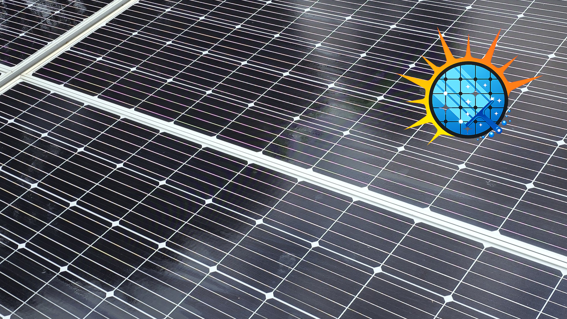 Solar panel cleaning by Here Comes The Sun Solar — photo 3