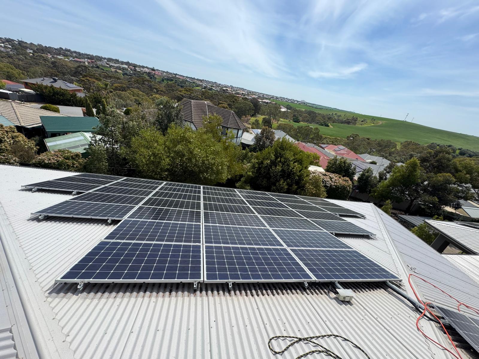 Solar panels in Gawler