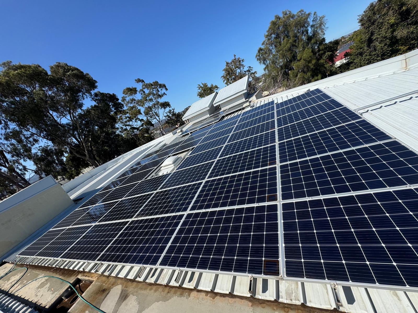 Solar panels in North Plympton
